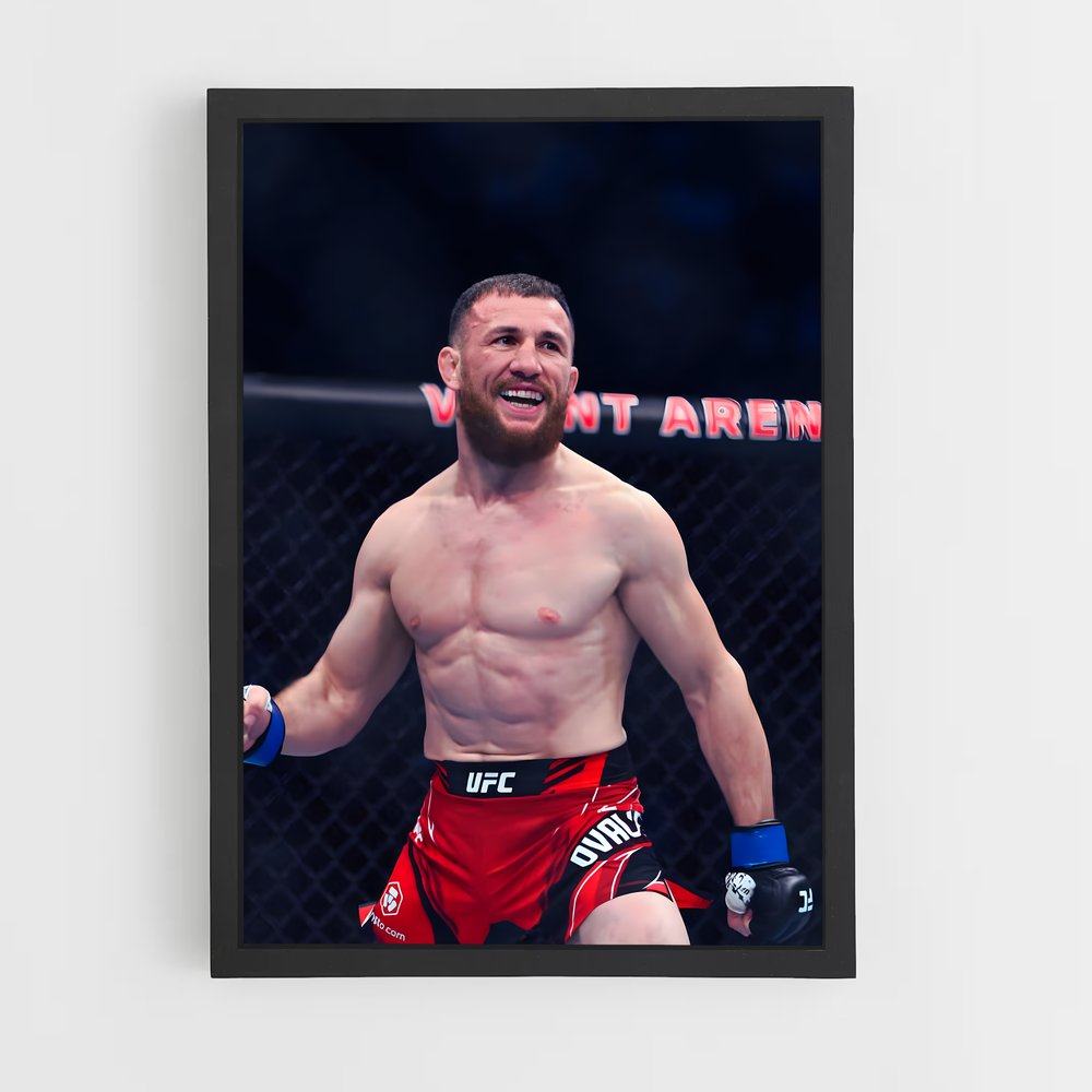 Poster Conor vs Merab – affiche MMA (vue 2)